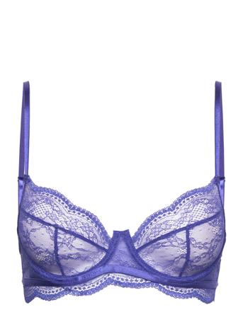 Isabelle Ud Lingerie Bras & Tops Wired Bras Blå Hunkemöller*Betinget Tilbud