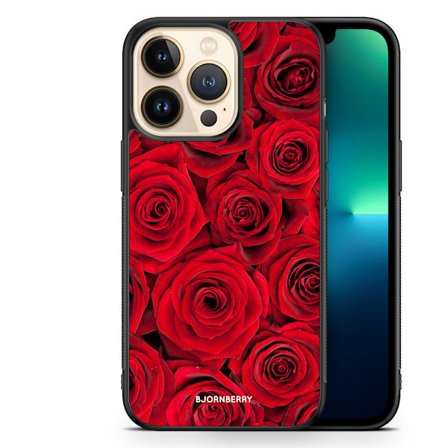 Bjornberry Skal iPhone 13 Pro - Röda Rosor