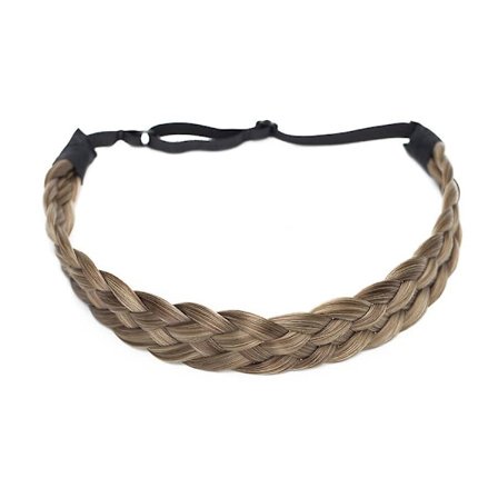 Paksu lettipanta naisille, synteettinen hiuslisäke