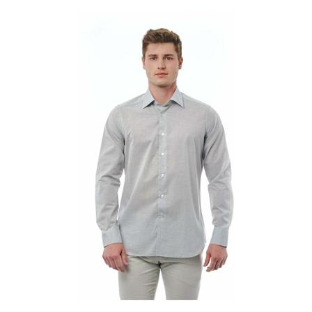 Bagutta, Casual Shirts Grijs, Heren, Maat:S