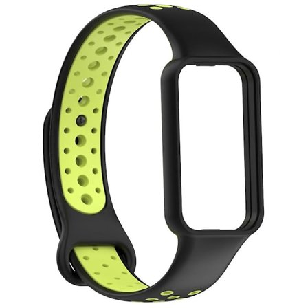 Klockarmband för Amazfit Band 7 Smart tillbehör Silikon Justerbart armband Ersättning Sportband för Amazfit Band 7 Klocka