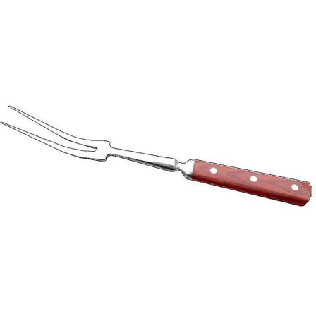 Chef Pro Kødkrog i Rustfrit Stål med Træhåndtag, 30 cm