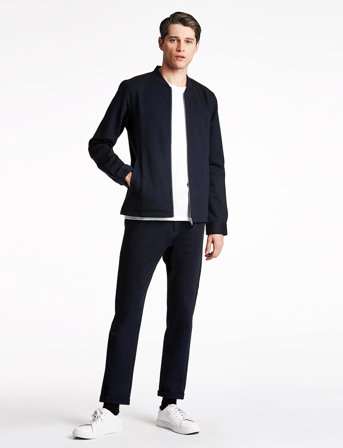 Lindbergh Superflex Overshirt - Blue - S