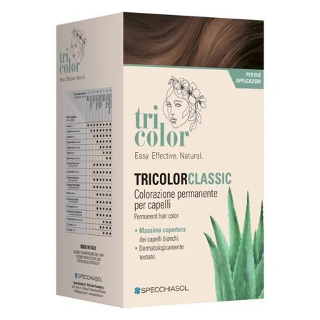 Specchiasol Tricolor Classic 5,32 Cioccolato 2 Tubi 50ml 2 Shaker
