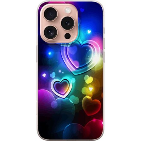 Kompatibelt Mobildeksel til Apple Apple iPhone 16 Pro NeonKjærlighet