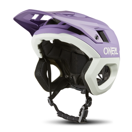 Kask MTB O'Neal Trapper Fioletowy/Jasnoszary XL-XXL