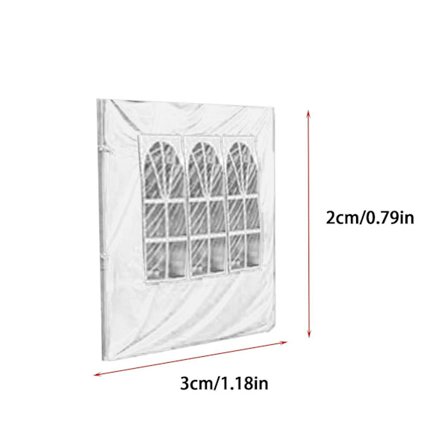 Utendørs teltduk 210D Oxford stoff vanntett skyggeduk 3 meter