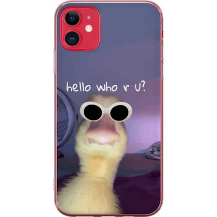 Yhteensopiva Puhelinkuori Apple Apple iPhone 11 Kuka olet?