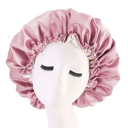 3-pack satin silkesmössa sovmössa extra stor jumbo dag- och nattmössa