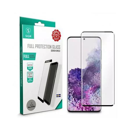 Sign Heltäckande Skärmskydd I Härdat Glas För Samsung Galaxy S20