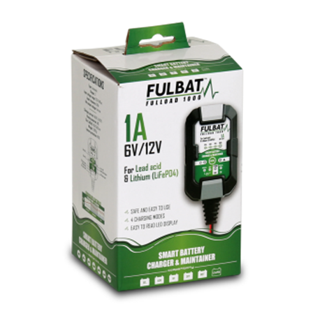 Fulbat Fulload 1A Batteriladdare