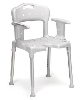 Dusjkrakk Swift med rygg og armstøtte - Etac