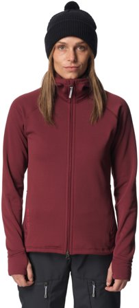 Houdini W's Power Houdi Cab Red - Hettegensere og Hoodies