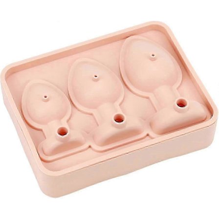 Skämt Rumpkontakt Formade Isbitar Brickor, Silikonform För Gör-Det-Själv Tårta Choklad Godis (FMY)