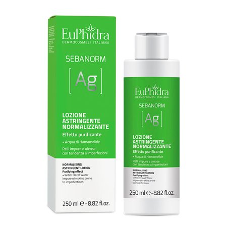 Euphidra Sebanorm Ag Lozione astringente normalizzante 250ml - Tonico viso