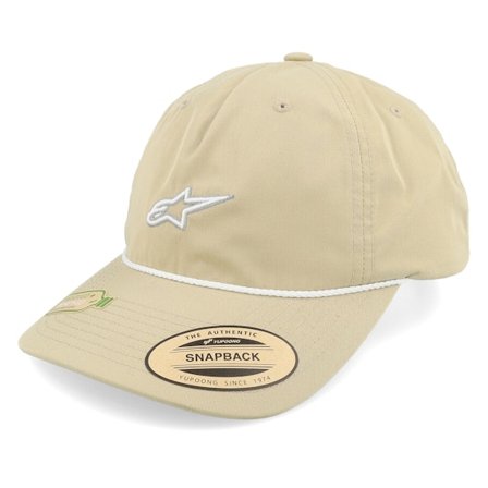 Alpinestars - Beige unconstructed Keps - Tyler Hat Khaki Dad Cap @ Hatstore