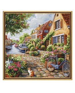 Broderikit Billede Sommerpragt - Luca-S