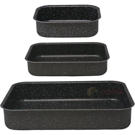 NAMAI Gratängform - Set 3 Delar - Super Hållbar Aluminium - Diskmaskinsvänlig