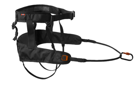 Non-Stop Dogwear - CaniX Belt 2.0 Medium 70-108 cm Svart - Hund - Hundetrening & bruksspor - Trekksele - ZOO.no