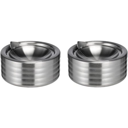 Stormaskebeger i elegant utseende i rustfritt stål, Rustfritt stål, sølvfarget, 2