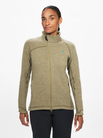 Klättermusen Balder 2.0 Zip Jacket Women's - Light Olive - XXS