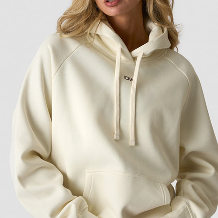 Hoodies ICANIWILL Everyday Hættetrøje Beige - Bodyman.dk