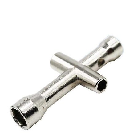 8 Stk. Krydsnøgle Rc Hub Fjernelsesværktøj Hex Nøgle Værktøj Nøgle Hex Nøgle Reparationsværktøj Krydsnøgler Håndnøgler, 4.8 * 2.4cm