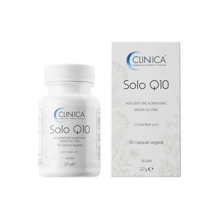Clinica Solo Q10 - coenzima Q10 - 60 capsule vegetali = 1 mese di