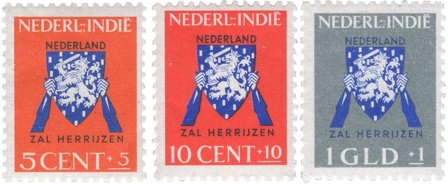 Hollandsk Ostindien 1941 - NVPH 290/292 - Postfrisk