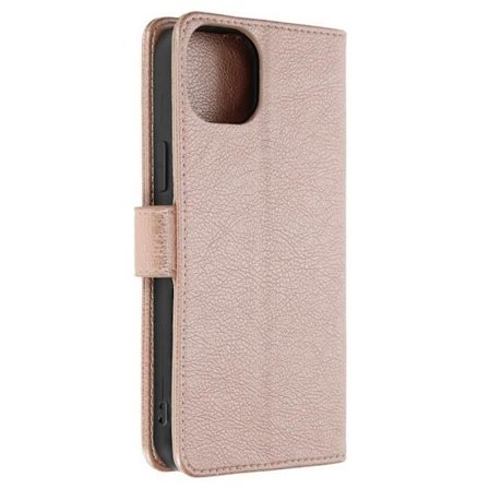 Skal till iPhone 15 - AVIZAR - Chesterfield - Stativfunktion - Rosa