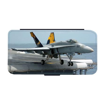 F/a-18 Hornet Stridsflygplan Samsung Galaxy Note9 Plånboksfodral Multifärg