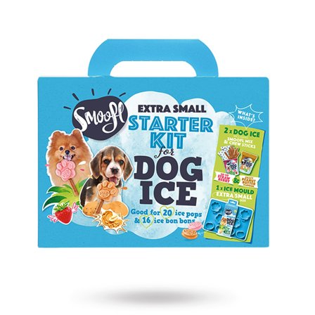 Smoofl - Smoofl Starter Kit Extra Small - Hundglass - Matskål, hundgodis & tuggisar