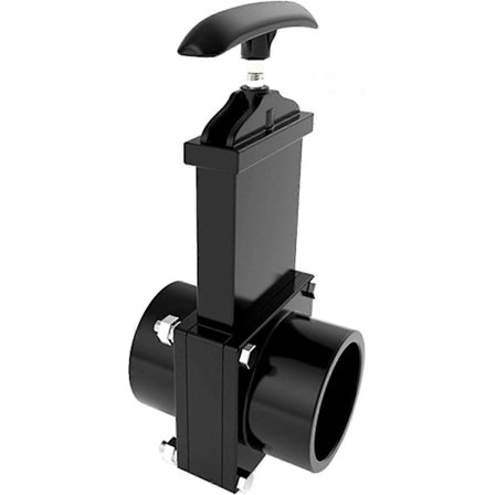 Dreneringsventil for bobil, campingvogn, slitesterk strømning, 50 mm, dreneringsventil for varebil, avløpsslange for avløpsvann (svart)