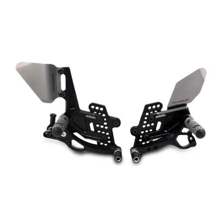 Reposapiés Valter Moto Type 3.5 Negros - Kawasaki Ninja ZX-10R 2006-2010