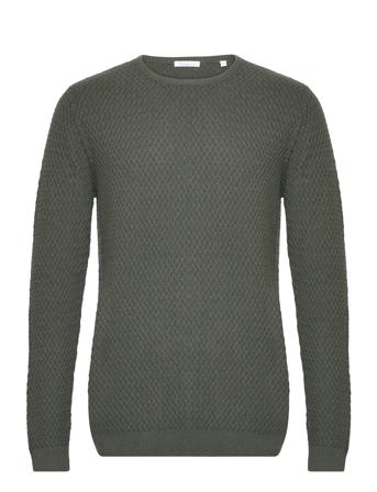 Small Diamond Knit - Gots/Vegan Khaki Knowledge Cotton Apparel