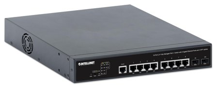 INTELLINET 10-Port L2+ Fully Managed