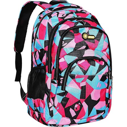 Rygsæk Skoletaske Taske Til Piger Drenge Vandtætte Rygsække Stor Kapacitet Børnerygsæk Med Flaskelommer Forlomme Letvægts Skoletaske