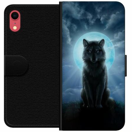 Apple Iphone Xr Plånboksfodral Wolf In The Dark