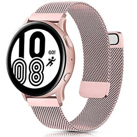 Milanese Armband För Samsung Galaxy Watch 4 Active 2 Huawei Watch Gt2 Magnetspänne Metal Andas Armband För Amazfit Gtr