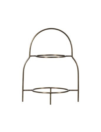 Plate Stand, Hdsana, Antique Brass Finish Gold House Doctor