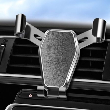 Painovoimainen Autopuhelinpidike Yleismallinen Ilmastointiritilään Asennettava