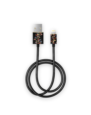 Fashion Cable, 1m Dark Floral