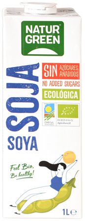NaturGreen SOJAdrik neutral Ø 1 l, Helse & Madvarer, Mælkefri Drikke, Sojadrik