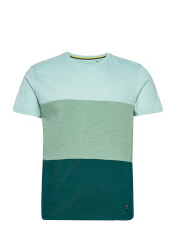 Tee T-shirts Short-sleeved Monivärinen/Kuvioitu Blend