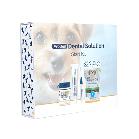ProDen Plaque Off - Dental Solution Dental Care Box Startpakke - Hund - Hundegodbiter & tyggebein - Dental tyggebein & tanntyggebein - ZOO.no