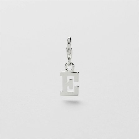 E Letter Charm