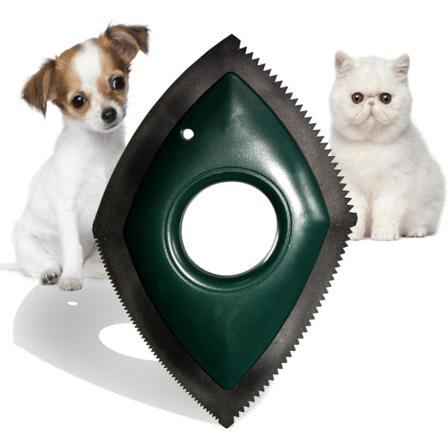 Fire moduser for enkel fjerning av kjæledyrhår, Dog Cat Pet Hair Remover Detailer løser rengjøring av hjemmeteppe, sofa og stoff på 1 stk (grønn)