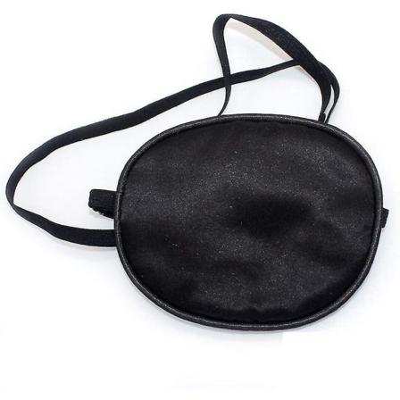 Silk Elastic Eye Patches, Pirate Eye Visor Adjustable Eye Patch, Child