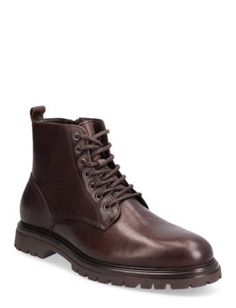 Biagil Laced Up Boot Soft Texas Brown Bianco