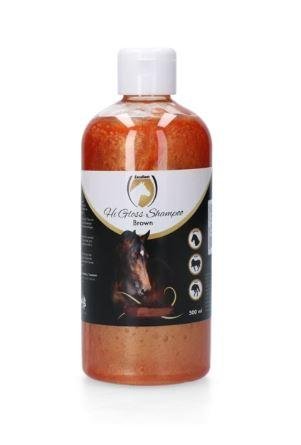 Holland Animal Care Excellent Hi Gloss Sjampo Brun Pels - 500ml